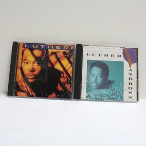 2 Luther Vandross CDs - Power of Love & Any Love - 19 Total Songs or Titles